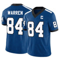 Choea IN.Colts #84 Tyler Warren Player Limited Indiana Nights Alternate Vapor F.U.S.E. Royal Stitched Jerseys