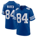 Choea IN.Colts #84 Tyler Warren Player Royal Limited Home Game Stitched Jerseys