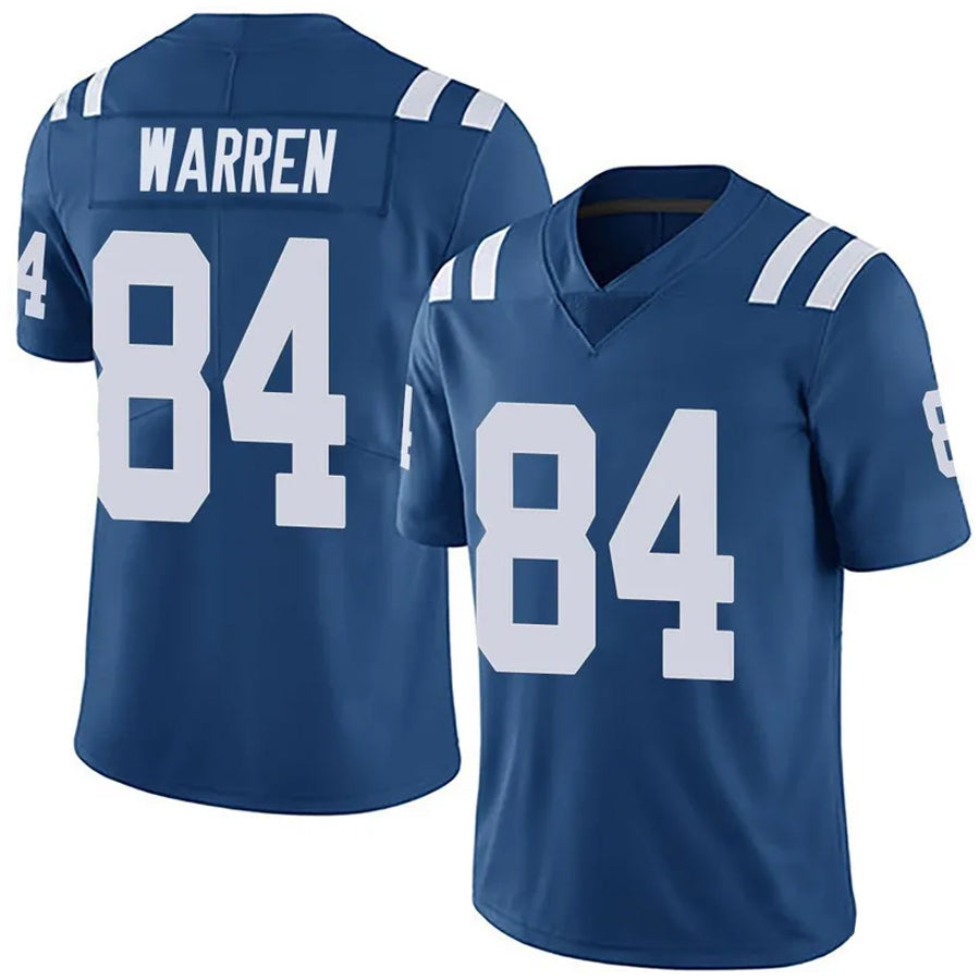 Choea IN.Colts #84 Tyler Warren Player Royal Vapor F.U.S.E. Limited Stitched Jerseys