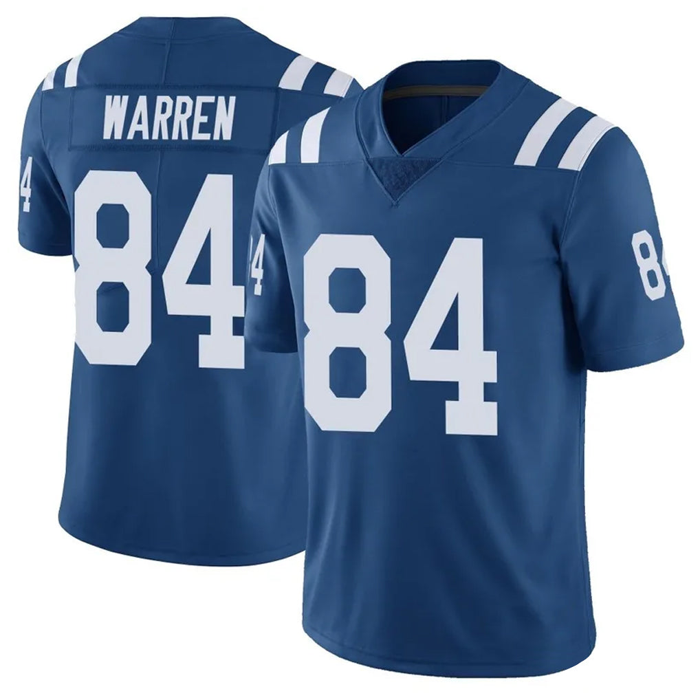 Choea IN.Colts #84 Tyler Warren Player Royal Vapor Limited Stitched Jerseys