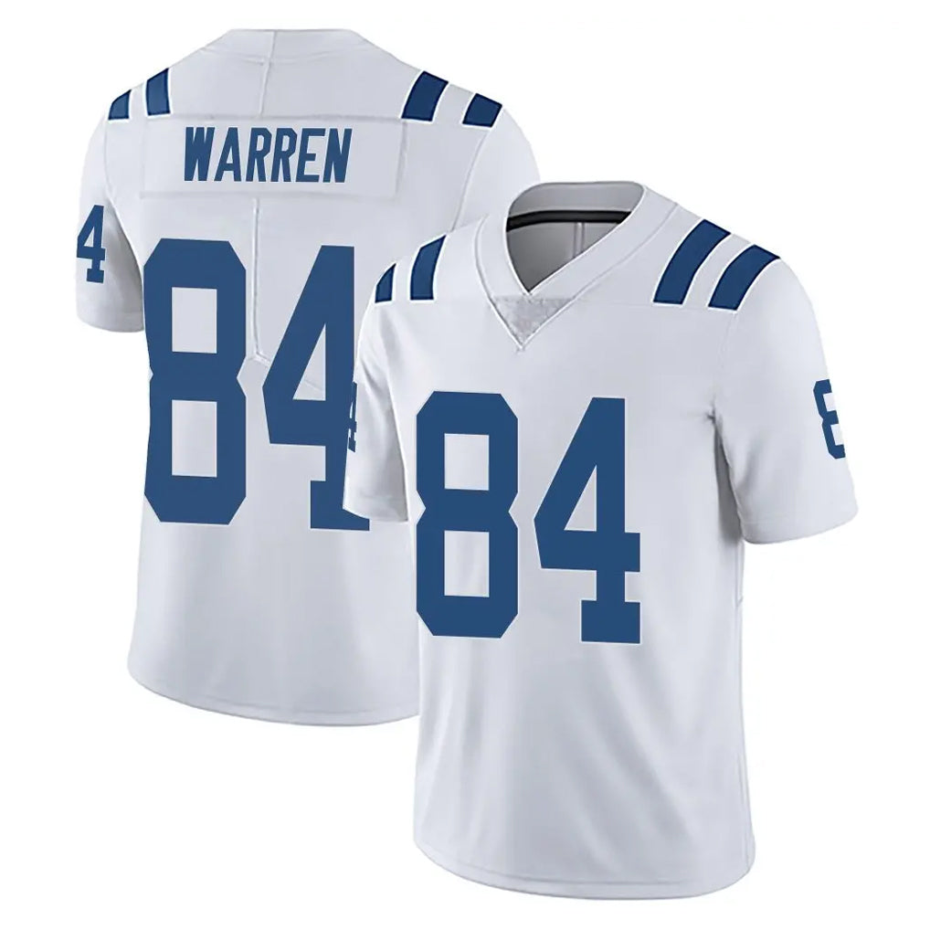 Choea IN.Colts #84 Tyler Warren Player White Limited Vapor Untouchable Home Game Stitched Jerseys