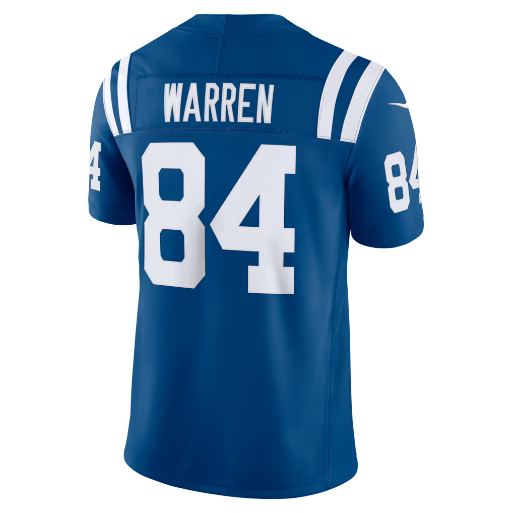 Choea IN.Colts #84 Tyler Warren Tyler Warren Royal Team Vapor F.U.S.E. Stitched Limited Jerseys