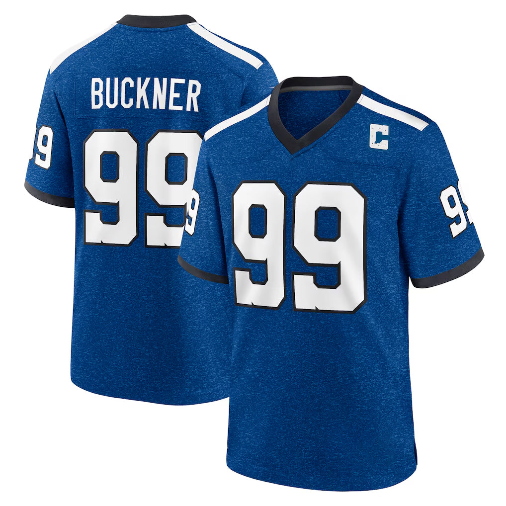 Choea IN.Colts #99 DeForest Buckner Player Royal Alternate Indiana Nights Home Game Stitched Jerseys