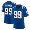Choea IN.Colts #99 DeForest Buckner Player Royal Alternate Indiana Nights Home Game Stitched Jerseys