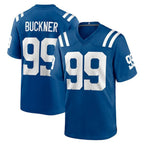 Choea IN.Colts #99 DeForest Buckner Player Royal Home Game Stitched Jerseys
