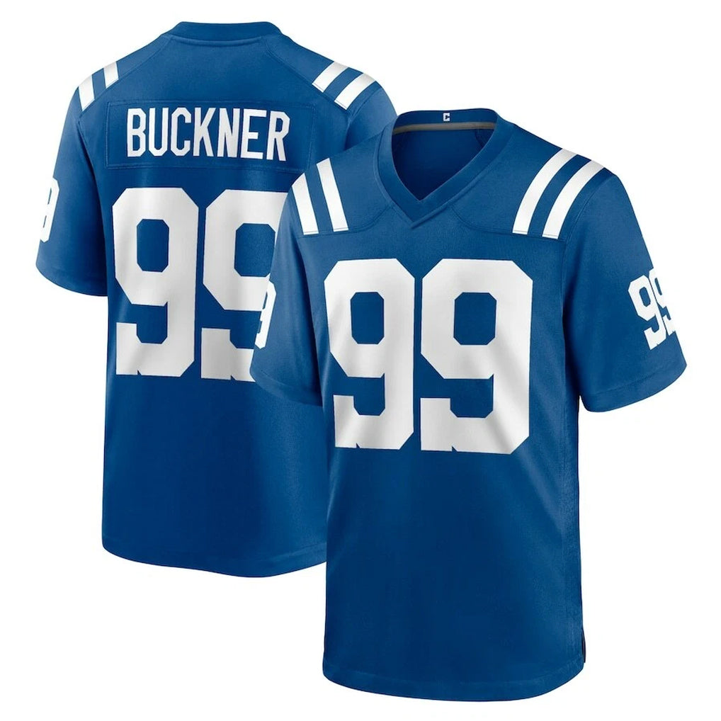 Choea IN.Colts #99 DeForest Buckner Player Royal Home Game Stitched Jerseys