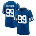 Choea IN.Colts #99 DeForest Buckner Player Royal Limited Home Game Stitched Jerseys