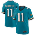 Choea J.Jaguars #11 Parker Washington Player Legend Teal Game Stitched Jerseys