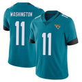 Choea J.Jaguars #11 Parker Washington Player Teal Vapor Untouchable Limited Home Game Stitched Jerseys