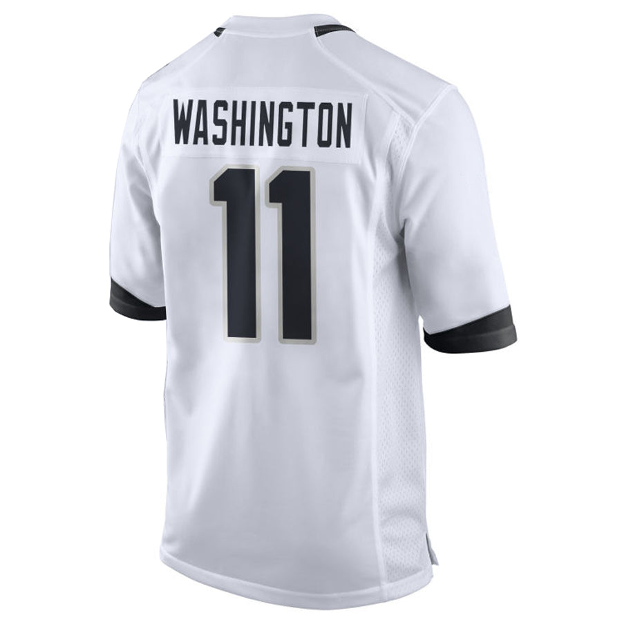 Choea J.Jaguars #11 Parker Washington Player White Home Game Stitched Jerseys