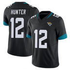 Choea J.Jaguars #12 Travis Hunter Player Black Vapor F.U.S.E. Limited Home Game Stitched Jerseys
