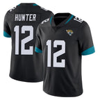 Choea J.Jaguars #12 Travis Hunter Player Black Vapor Untouchable Limited Home Game Stitched Jerseys