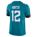 Choea J.Jaguars #12 Travis Hunter Player Teal Vapor Limited Game Stitched Jerseys