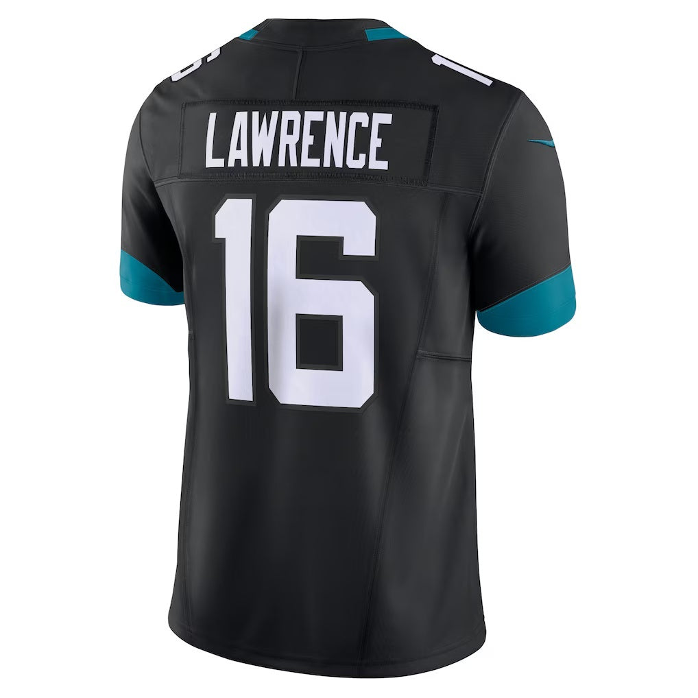 Choea J.Jaguars #16 Trevor Lawrence Black Vapor F.U.S.E. Limited Stitched Jerseys