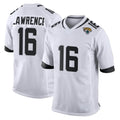 Choea J.Jaguars #16 Trevor Lawrence Player White Home Game Stitched Jerseys