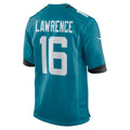 Choea J.Jaguars #16 Trevor Lawrence Teal Game Jersey Stitched Jerseys