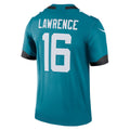 Choea J.Jaguars #16 Trevor Lawrence Teal Legend Player Performance Top Stitched Jerseys