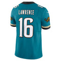Choea J.Jaguars #16 Trevor Lawrence Teal Prowler Throwback Vapor F.U.S.E. Limited Stitched Jerseys