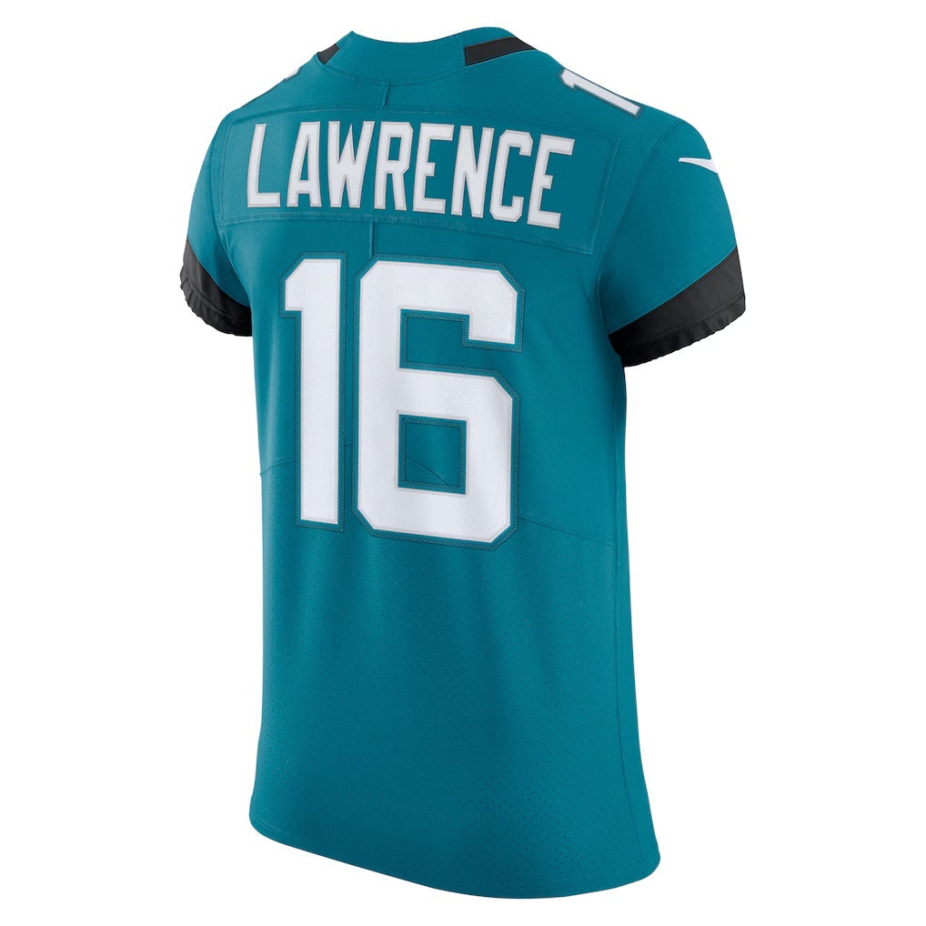 Choea J.Jaguars #16 Trevor Lawrence Teal Vapor Elite Stitched Jerseys