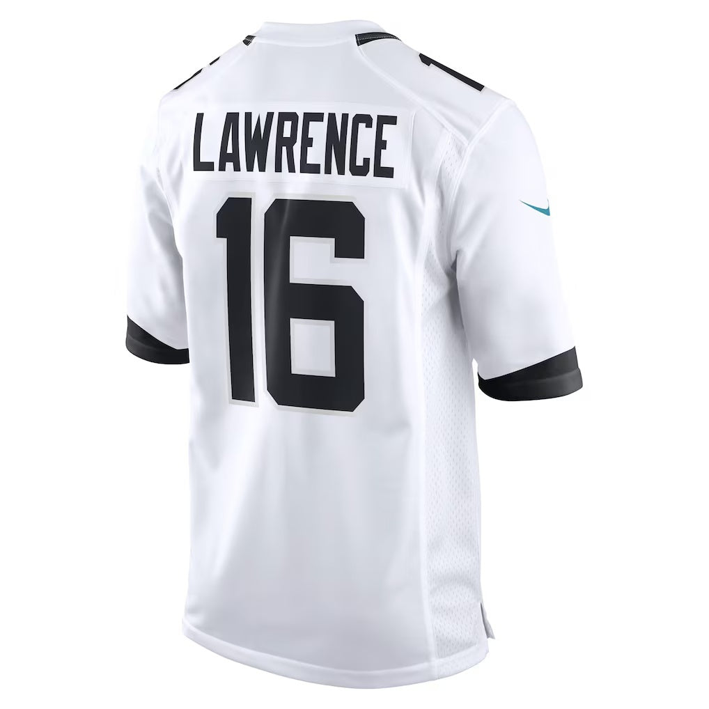 Choea J.Jaguars #16 Trevor Lawrence White Game Stitched Jerseys