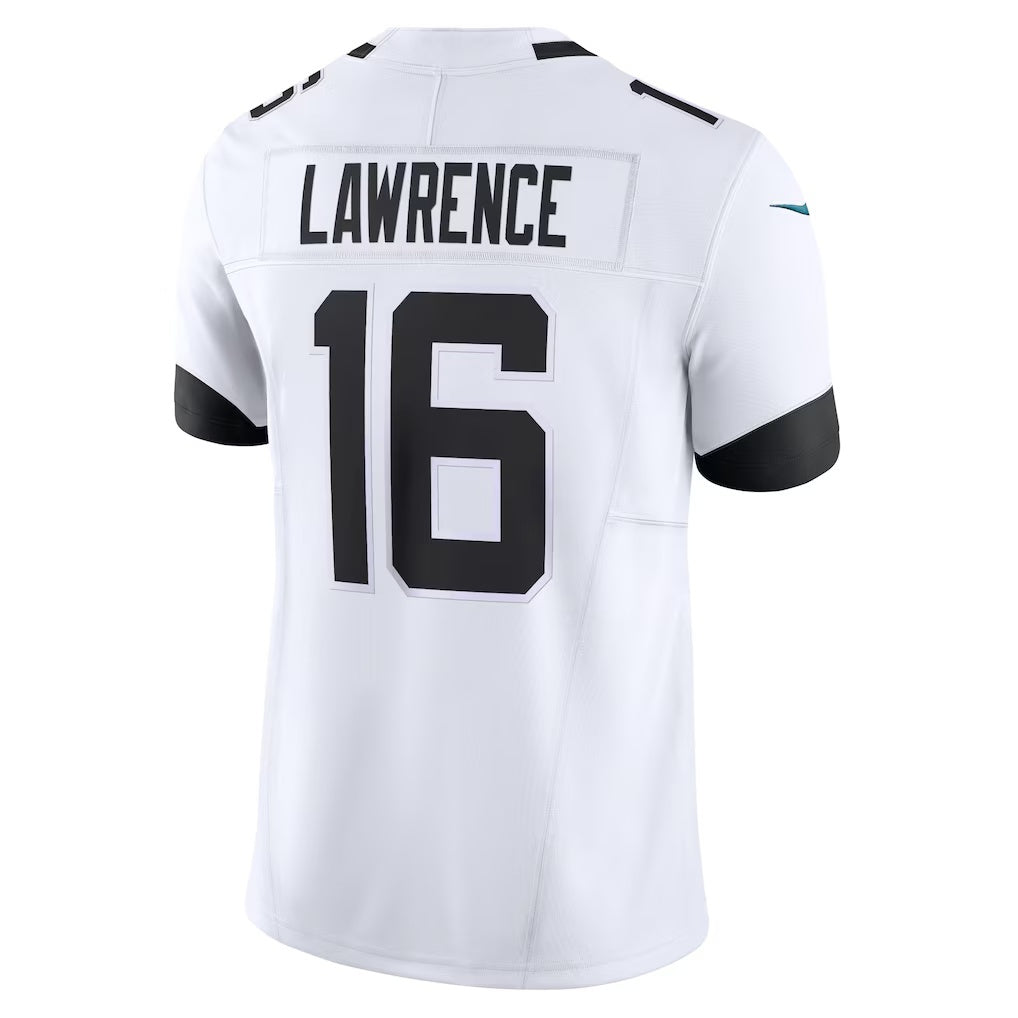 Choea J.Jaguars #16 Trevor Lawrence White Vapor F.U.S.E. Limited Stitched Jerseys
