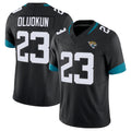 Choea J.Jaguars #23 Foyesade Oluokun Player Black Vapor F.U.S.E. Limited Home Game Stitched Jerseys
