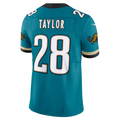 Choea J.Jaguars #28 Fred Taylor Teal Prowler Throwback Vapor F.U.S.E. Limited Retired Player Stitched Jerseys