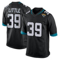 Choea J.Jaguars #39 Cam Little Player Black Home Game Stitched Jerseys
