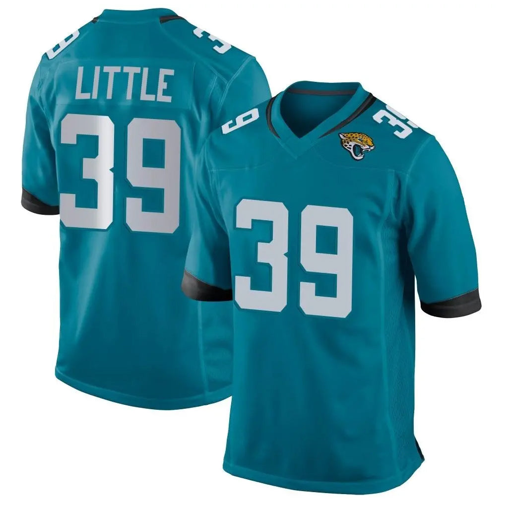 Choea J.Jaguars #39 Cam Little Player Teal Home Game Stitched Jerseys
