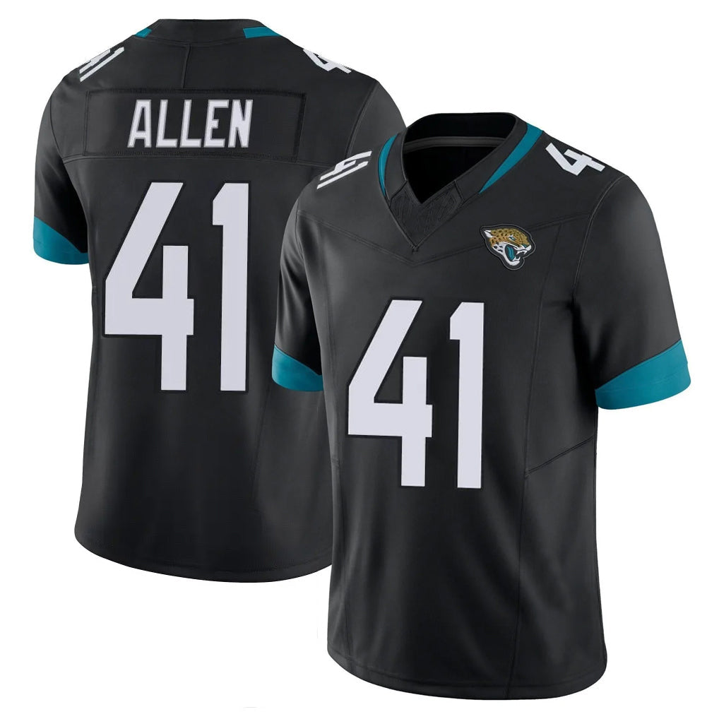 Choea J.Jaguars #41 Josh Hines-Allen Player Black Vapor F.U.S.E. Limited Home Game Stitched Jerseys