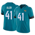 Choea J.Jaguars #41 Josh Hines-Allen Player Teal Vapor F.U.S.E. Limited Home Game Stitched Jerseys