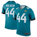 Choea J.Jaguars #44 Travon Walker Teal Legend Jersey American Stitched Jersey