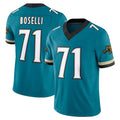 Choea J.Jaguars #71 Tony Boselli?Player Teal Prowler Throwback Vapor F.U.S.E. Limited Home Game Stitched Jerseys