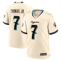 Choea J.Jaguars #7 Brian Thomas Jr. Natural 2026 Rivalries Collection Game Stitched Jerseys