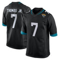 Choea J.Jaguars #7 Brian Thomas Jr. Player Black Home Game Stitched Jerseys