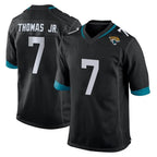 Choea J.Jaguars #7 Brian Thomas Jr. Player Black Home Game Stitched Jerseys
