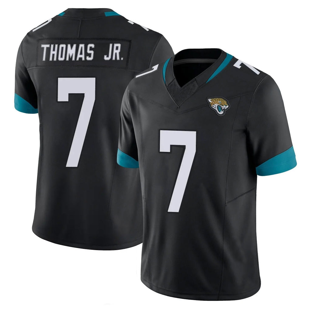 Choea J.Jaguars #7 Brian Thomas Jr. Player Black Vapor F.U.S.E. Limited Home Game Stitched Jerseys