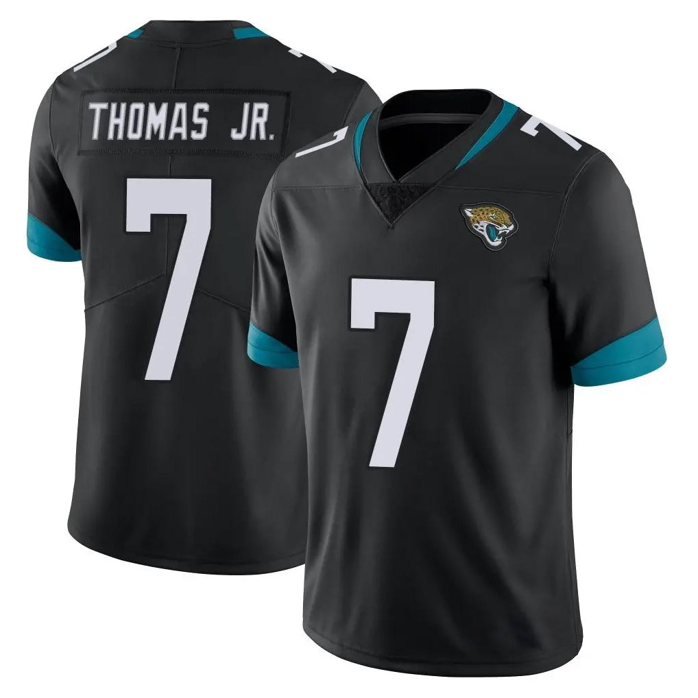 Choea J.Jaguars #7 Brian Thomas Jr. Player Black Vapor Untouchable Limited Home Game Stitched Jerseys