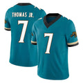 Choea J.Jaguars #7 Brian Thomas Jr. Player Teal Prowler Throwback Vapor F.U.S.E. Limited Home Game Stitched Jerseys