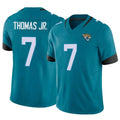 Choea J.Jaguars #7 Brian Thomas Jr. Player Vapor F.U.S.E. Limited Teal Stitched Jerseys