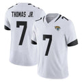 Choea J.Jaguars #7 Brian Thomas Jr. Player White Vapor F.U.S.E. Limited Home Game Stitched Jerseys