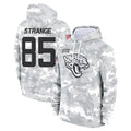 Choea J.Jaguars #85 Brenton Strange Player Arctic Camo Salute to Service Hoodies Limited Game Stitched Jerseys