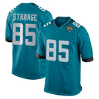 Choea J.Jaguars #85 Brenton Strange Player Teal Home Game Stitched Jerseys