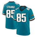 Choea J.Jaguars #85 Brenton Strange Player Teal Prowler Throwback Limited Home Game Stitched Jerseys