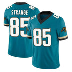 Choea J.Jaguars #85 Brenton Strange Player Teal Prowler Throwback Vapor F.U.S.E. Limited Home Game Stitched Jerseys