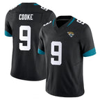 Choea J.Jaguars #9 Logan Cooke Player Black Vapor Untouchable Limited Home Game Stitched Jerseys