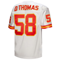 Choea KC.Chiefs 1994 #58 Derrick Thomas Mitchell & Ness White Authentic Throwback Retired Player Stitched Jerseys