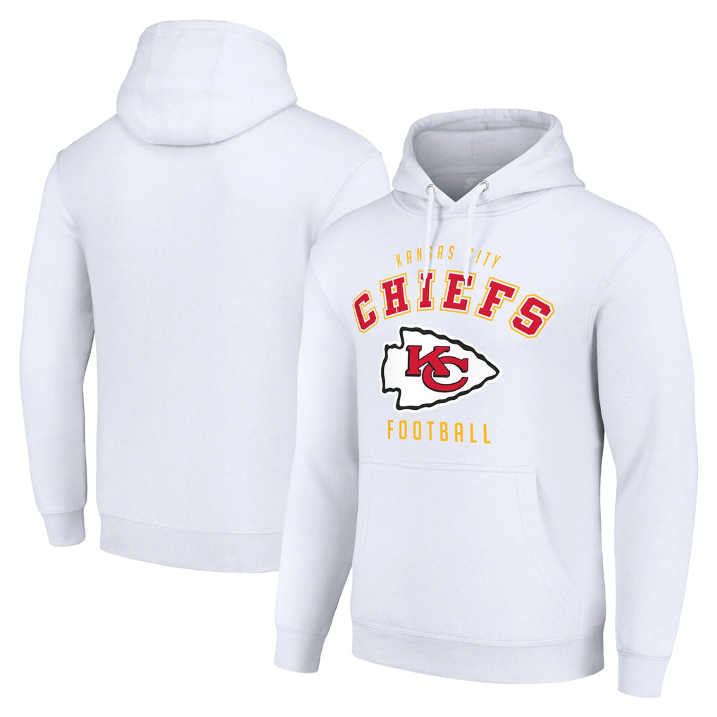 Choea KC.Chiefs White Pullover Hoodies Limited Blank Player Stitched Jerseys