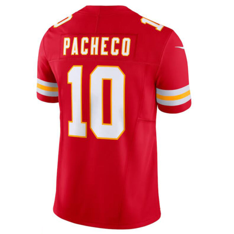 Choea KC.Chiefs #10 Isiah Pacheco Red Vapor F.U.S.E. Limited Jersey American Stitched Jerseys