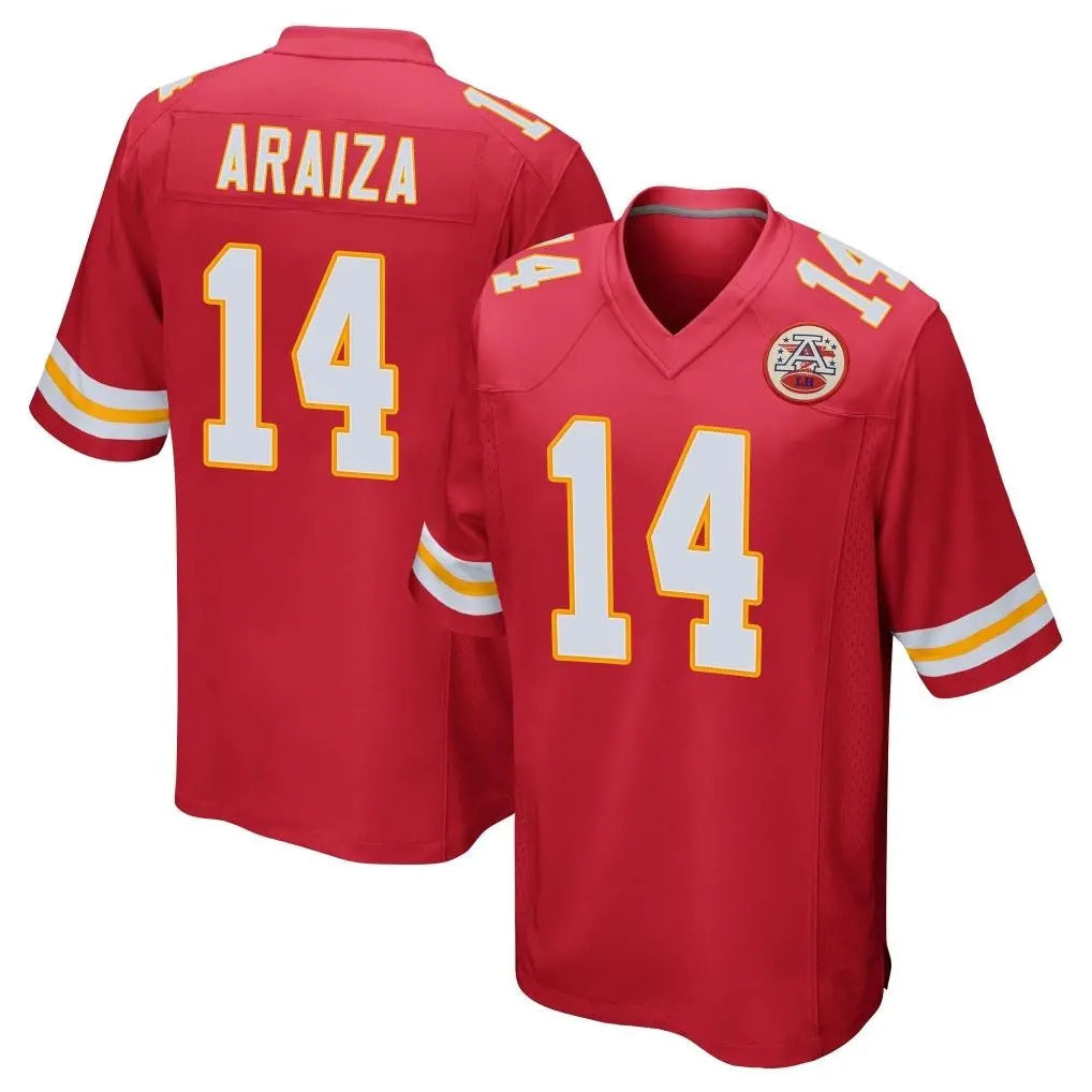Choea KC.Chiefs #14 Matt Araiza Player Red Home Game Stitched Jerseys